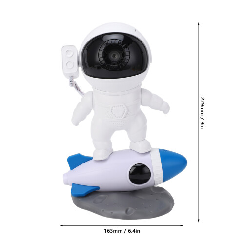 Star Projector Astronaut Night Light, 7 Effects, Multi-Angle Projection 1