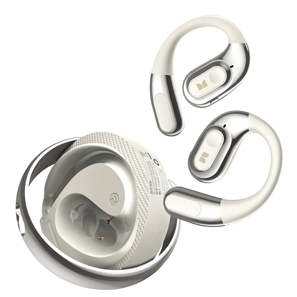 Monster Ac330 Wireless Earbuds, 8H Playtime, Noise Canceling, Waterproof () Black/White 9401346418060
