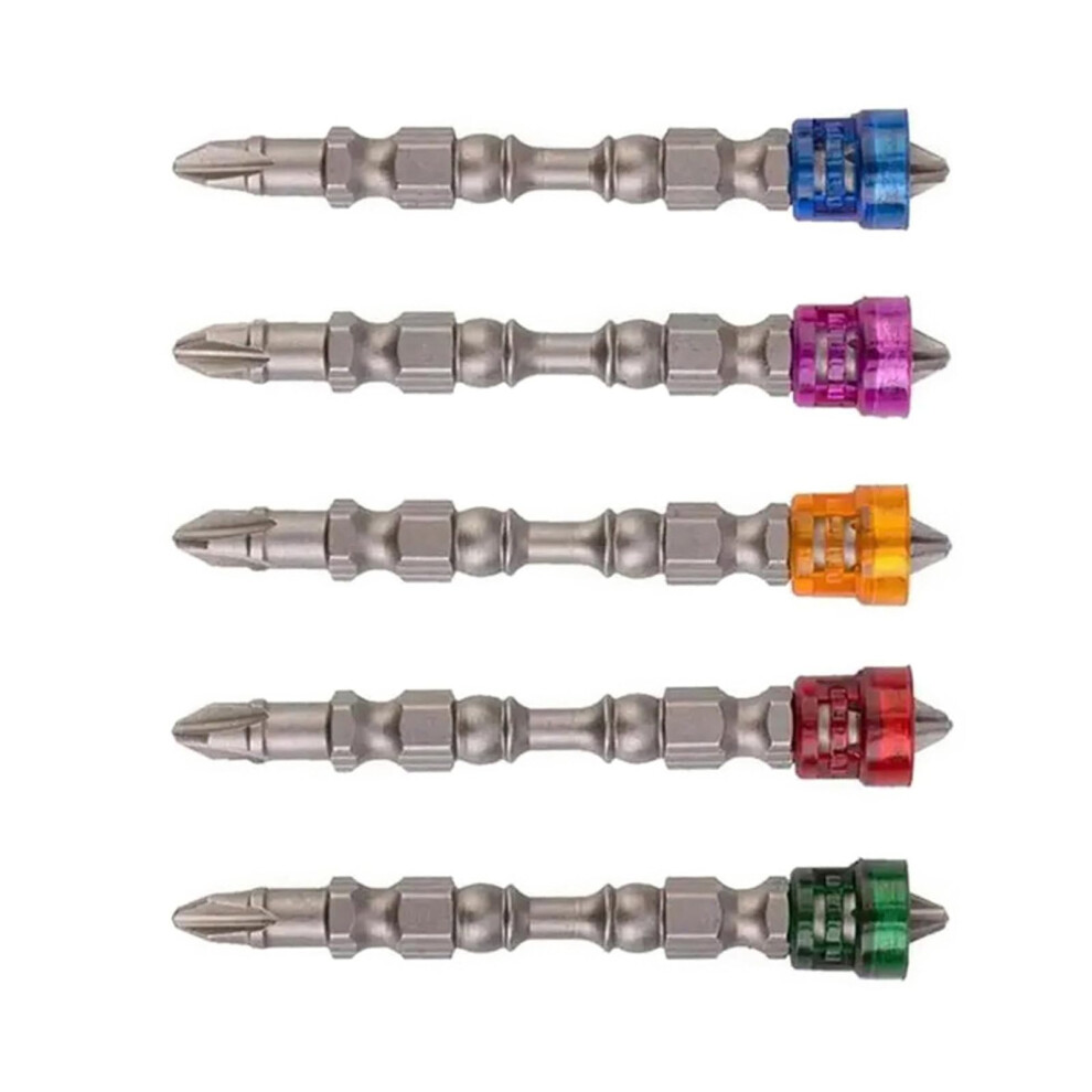 Screwdriver Drill Bit Set 5Pcs/10Pcs Double Head 1/4 Inch 6.35Mm Hex Shank Electric Drill Tool Attachment 9084446738582