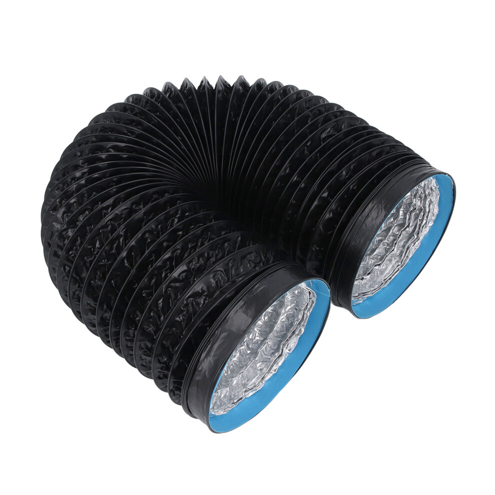 Spiral 7In Vent Duct 6.56Ft With Effective Airflow For Kitchens & Grow Rooms 7891346418726