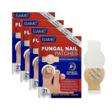 (4Bags) oenail Fungus Patch Waterproof Nail Repair Patches Nail Ingrown Correction Stickers 1/2/3/4/5Pcs for Discolored Or Damaged Nails