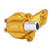 Robust CNC Aluminum Water Pump Cover for DRZ400E 2006, S 2019, SM 2005-2021, Gold, Durable Performance, Compatible Design