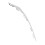 Chrome ABS Front Bumper Trim for CLA-Class C117 2016-2019 Right 7