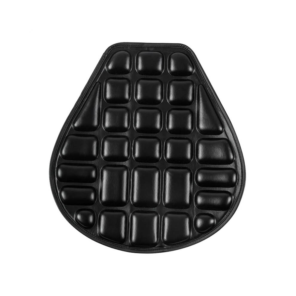 Motorcycle Seat Cushion 3D Shock Absorption Breathable Foam Compatible With All Motorcycle Models Color Black 6038364106612