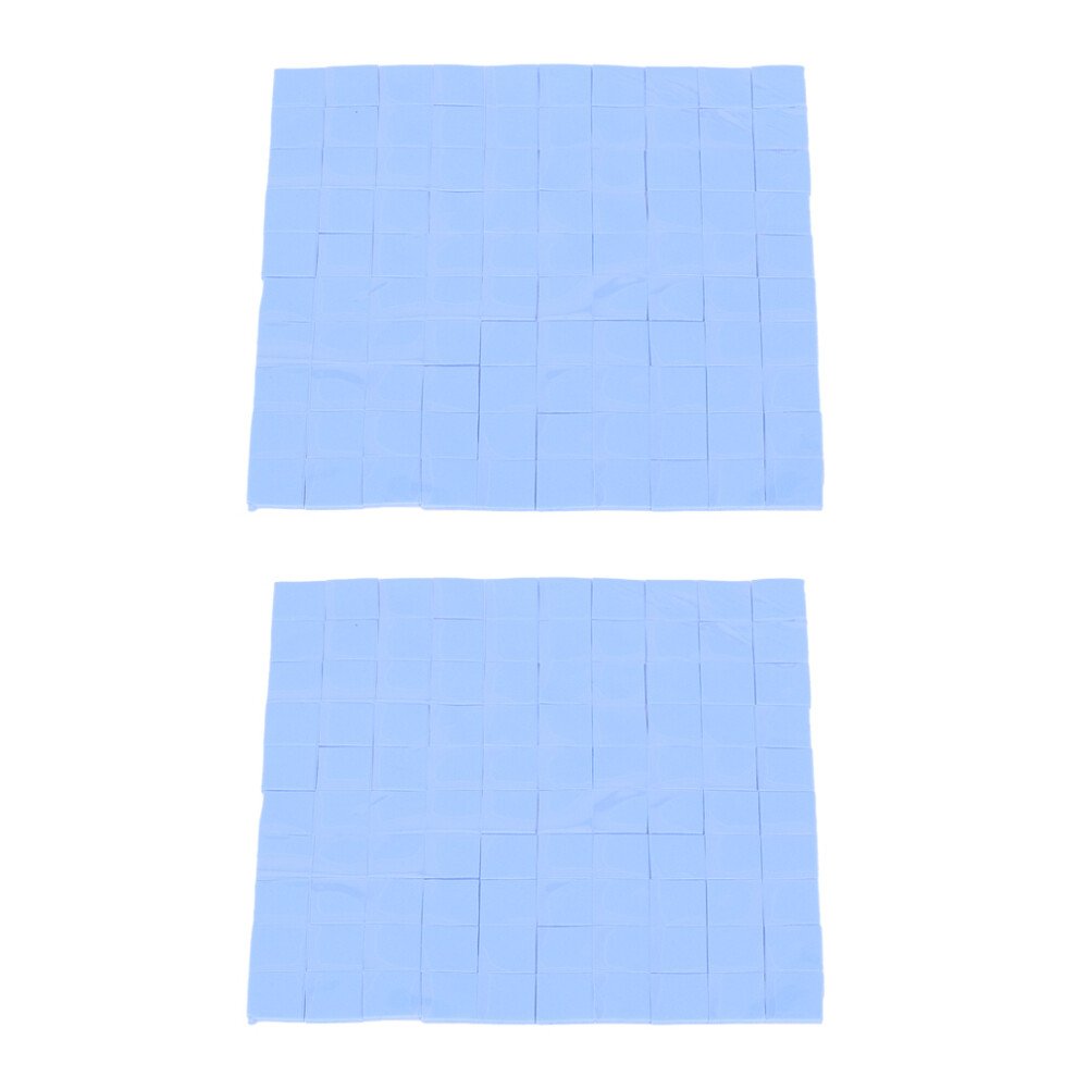 2Pcs Thermal Silicone Heatsink Pad for CPU Cooling