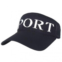 (SPORT Black) Baseball Cap Without Top Lightweight Sun Protoction Hat for Cycling