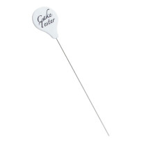 Stainless Steel Cake Tester Tool, 7.5 Inch Baking Assistant for Perfectly Baked Cakes and Pastries