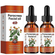 (2pcs) Raw Paracress Facial Oil, 100% Pure Organic Paracress Facial Oil, Paracress Anti-Wrinkle Serum, Smooth Fine Lines And Wrinkles