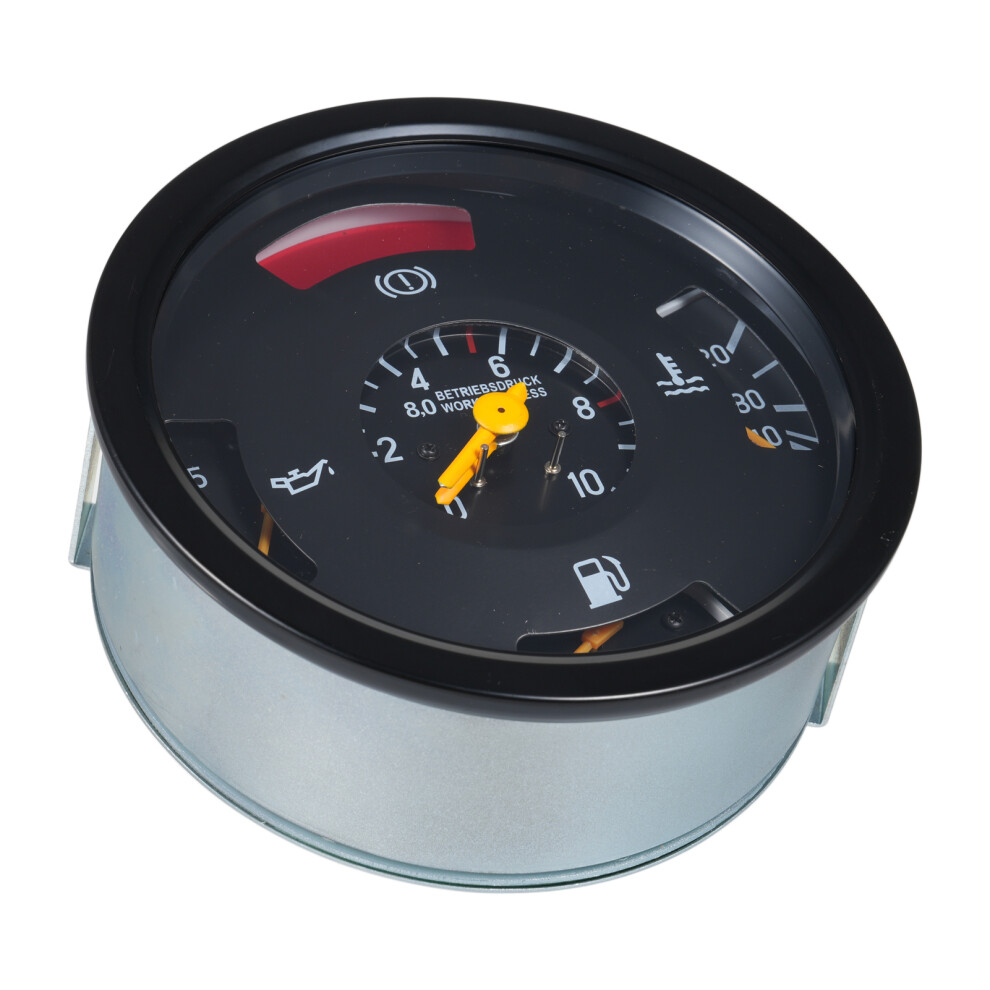 3 in 1 Water Oil Fuel Pressure Gauge for Car & Heavy Truck, Black-image-OPC-PKBRCKV-NEW