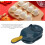Multifunctional Dough Press - 2 in 1 Portable Manual Dumpling Maker Kitchen Tool for Pasta and Dumpling Making (Blue) 3