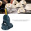Multifunctional Dough Press - 2 in 1 Portable Manual Dumpling Maker Kitchen Tool for Pasta and Dumpling Making (Blue) 2
