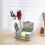 (Black) Stickys Note Holder with Stencil Convenient Space Saving for Home/Office 3