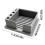 (Grey) Stickys Note Holder with Stencil Convenient Space Saving for Home/Office 5