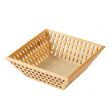 (M) Hollow Woven Basket Easy to Clean for Kitchen Restaurant