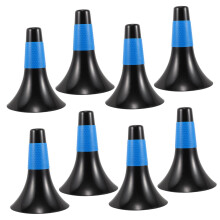 8pcs Agility Training Cones for Basketball Soccer Football Drills - Bright Colored Sports Marker Cones for Enhanced Visibility