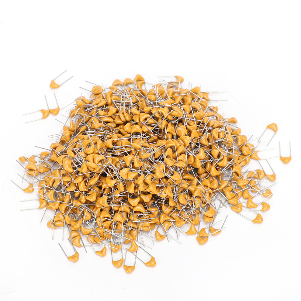 1000Pcs Monolithic Capacitor InLine Ceramic 1000PF