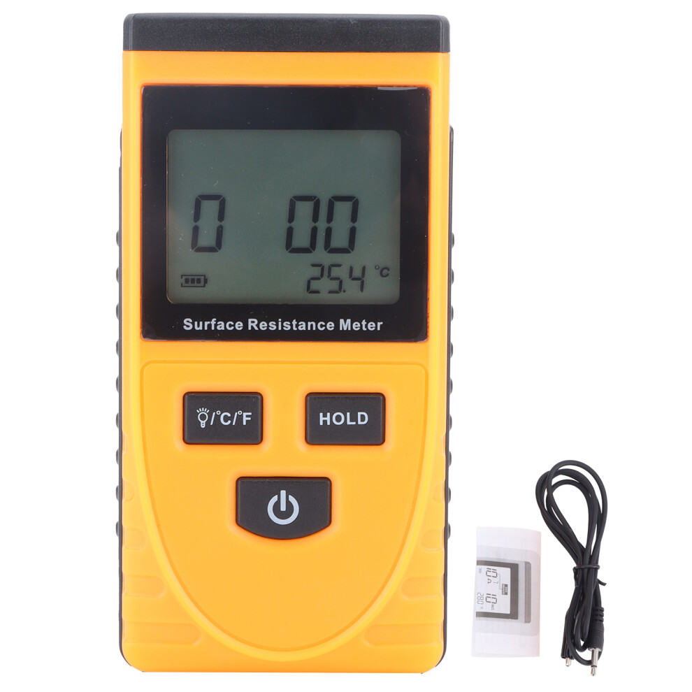 Gm3110 Surface Resistance Tester Handheld Lcd 8320539863603