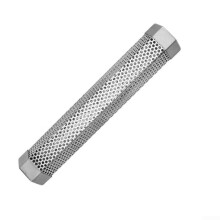 Pellet Smoke Tube 12 Inch Stainless Steel BBQ Smoker for Cold Hot Smoking Wood Chips Gas Charcoal Grill