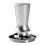 (58mm Thread, Silver) Professional Polished Coffee Tamper with Flat Base Stainless Steel Flat Base Tamping Tool Great Present Idea 1