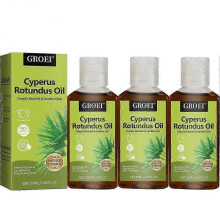 (3pcs) Cyperus Oil Rotundus For Hair Removal - 100% Natural Cyperus Oil Reducing The Growth Of Body Hair, Moisturizing & Soothing 50ml