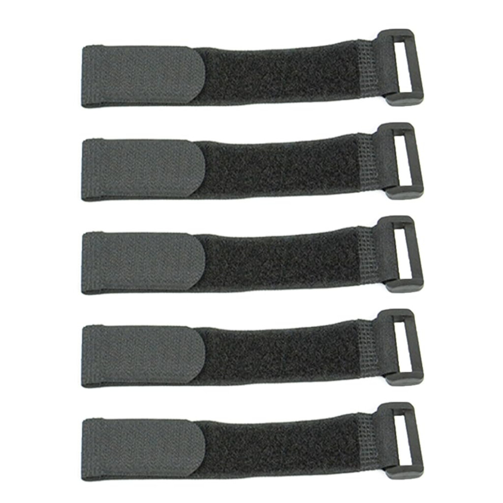Nylon Straps 5 Pcs Reusable Fastener For Bicycles Handlebars 20X450mm Hook And Loop Tape 9016109640383