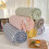 Simple Solid Color Bed Throws Quilted Bedspread, Lightweight Cotton Quilt Comforter for Single Double, Gray 150x200cm 5