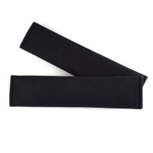 Car Seat Belt Cover 2 Pcs Set, Soft Shoulder Pad for Universal Compatibility, Durable Safety Belt Accessories in Black