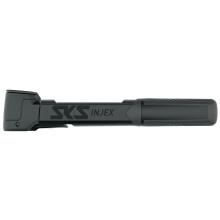 SKS INJEX Mini-Fahrradreifenpumpe mit ergonomischem Griff und Mehrventil