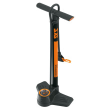 SKS Airkompressor Compact 10.0 Fahrrad-Reifenpumpe zum Aufpumpen von Straßen- und MTB-Reifen