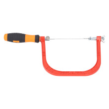 5in Aluminum Coping Saw Frame with 5 Blades for Wood & Metal Crafts