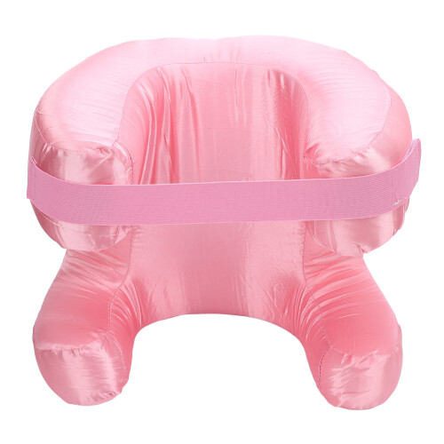 Memory Foam Beauty Pillow in Silk Fabric for Comfortable Back Sleep 1