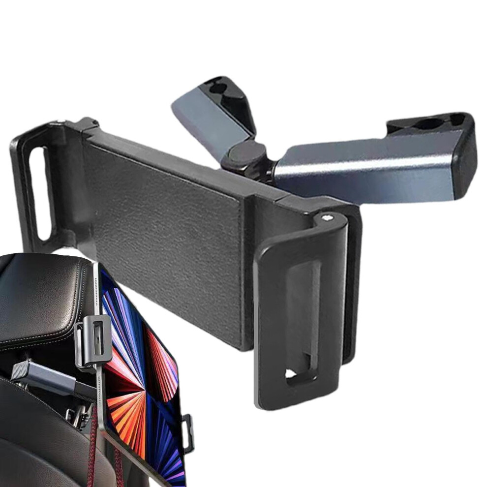 Headrest Holder For Tablet, Adjustable Car Tablet Holder For Back Seat, Retractable Universal Tablet Mount, Compatible With All Tablets 9016109641298