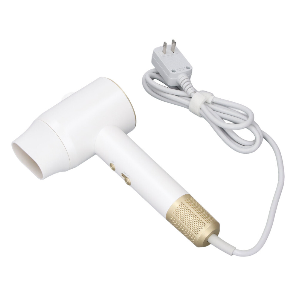 White High Speed Ionic Hair Dryer 1200W, 20000Rpm, Low Noise,