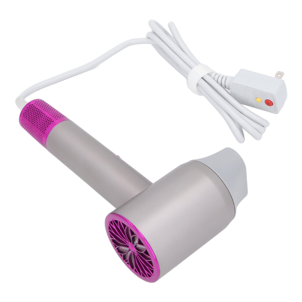 Grey/Purple High Speed Ionic Hair Dryer 1200W 20000Rpm Low Noise