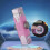 (Pink) Windproof Double Arc Lighter with Colorful Led Light for Lighter Lover 4