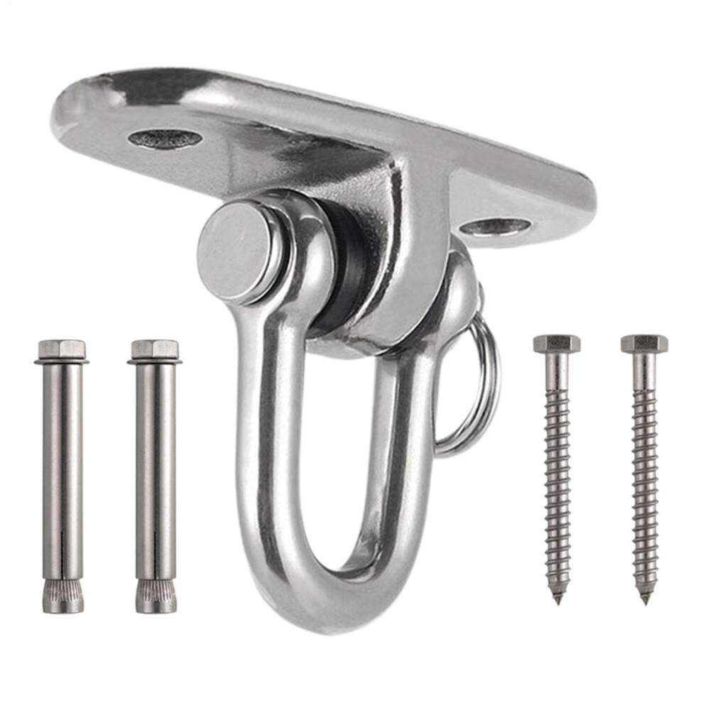 Swing Hanger - 360 Rotating Wall Beam Mount Bracket For Punching Bag, Hammock Chair, Indoor/Outdoor Swing Set Hardware 6038364109095