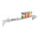 Étagère murale simple en acier inoxydable 180 cm 3
