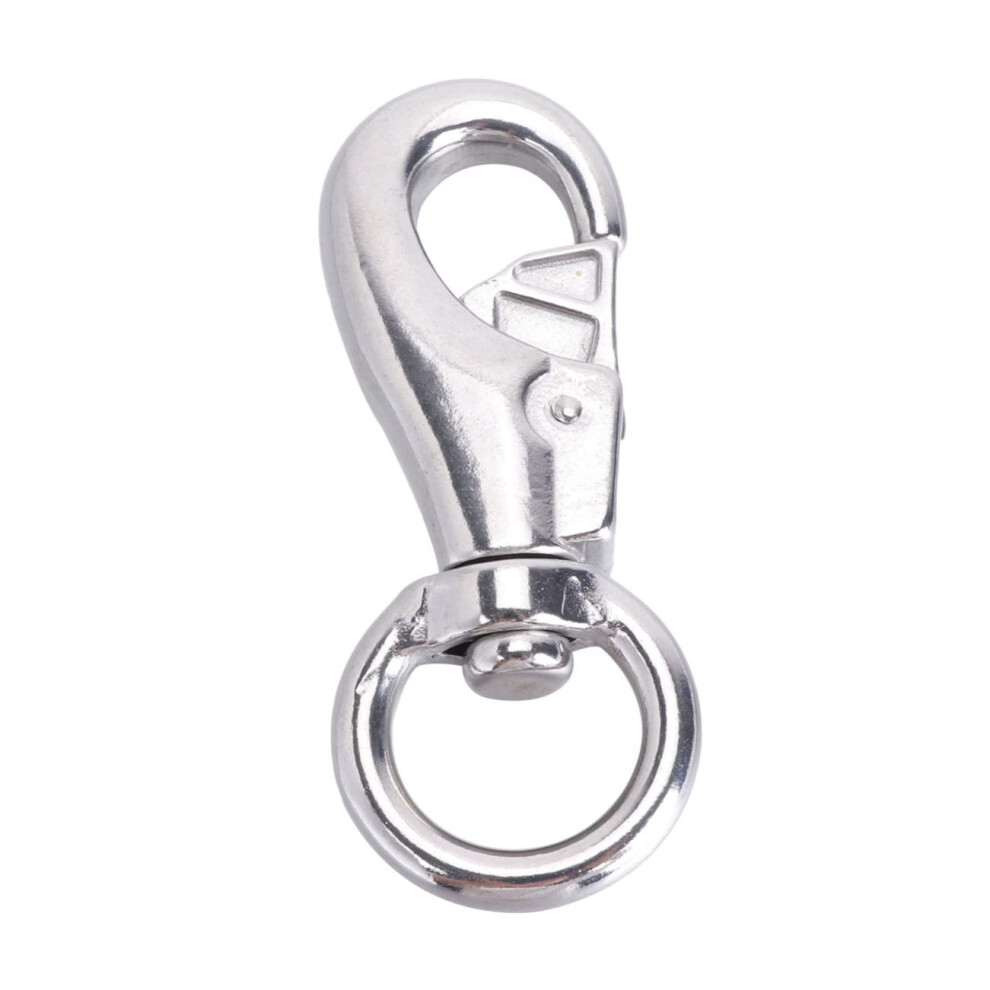 Metallic Swivel Hook Snap For Hammock Chair - 360 Rotation, Strong And Sturdy, Heavy-Duty Steel, 2.5 Inch Size 6447073436932