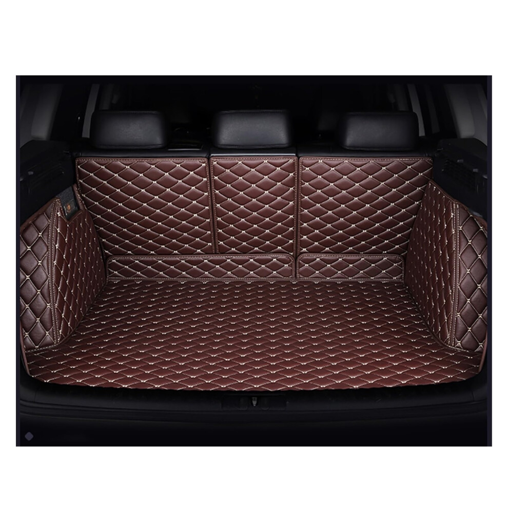 Car Boot Liners Custom Full Coverage Trunk Mats For Subaru Outback 1995-2023 All Models Coffee Cargo Liner Rug 6038364109170