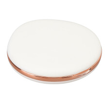 LED Travel Makeup Mirror 1X/5X Magnification, Dimmable, Rechargeable