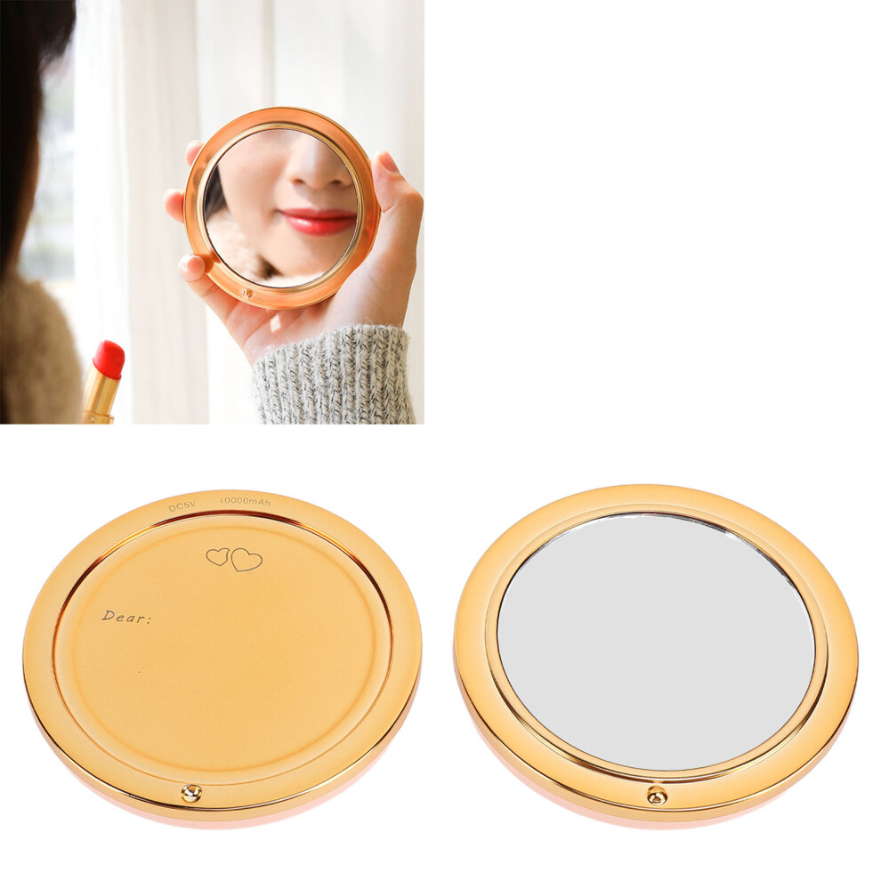 USB Hand Warmer 2 Temps, 10000mAh Dual Heating, Mirror Rose-image-OPC-PKBRHS2-NEW