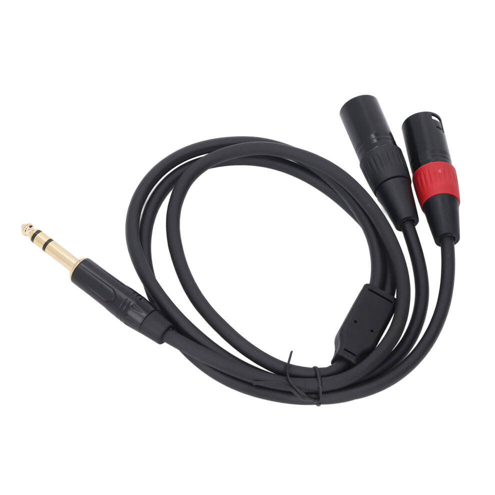 6.35Mm Stereo To Dual Xlr Male Y Splitter Cable 1M / 3.3Ft 9371346428201
