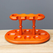 Smoking Pipe Rack - Wooden 8-Slot Tobacco Pipe Stand Holder for Men - Manual Smoking Accessories Base Bracket