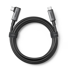UGREEN USB-C-zu-USB-C-Kabel, rechts abgewinkelt, 5 m - Schwarz