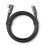 UGREEN USB-C-USB-C-kaapeli, kulmassa oikealle, 5 m - musta 1