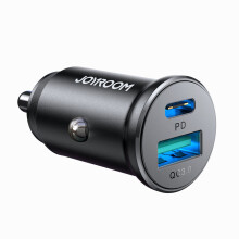 Joyroom Mini-Autoladegerät USB-A und USB-C 30 W, PD