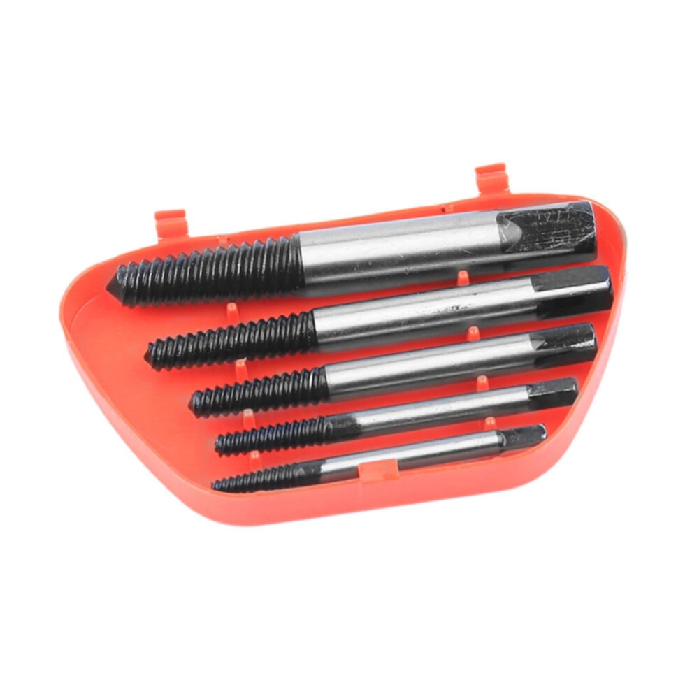 Screw Extractor Kit 5Pcs For Damaged Bolt Removal, Portable Sturdy Steel Extractors For Professionals And Diy Enthusiasts 6447073437502