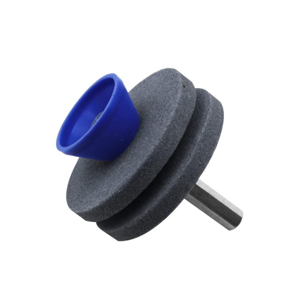 Lawn Mower Sharpener Grinding Tool For Grass Trimmer Blades, Garden Brushcutter Knife Grinder Wheel, Color 4 6038364109835