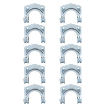 Tool Hanger Hooks for Shed Wall Heavy Duty Wall Mounted Storage Hooks 10 Sets High Load Bearing for Garage Warehouse Use