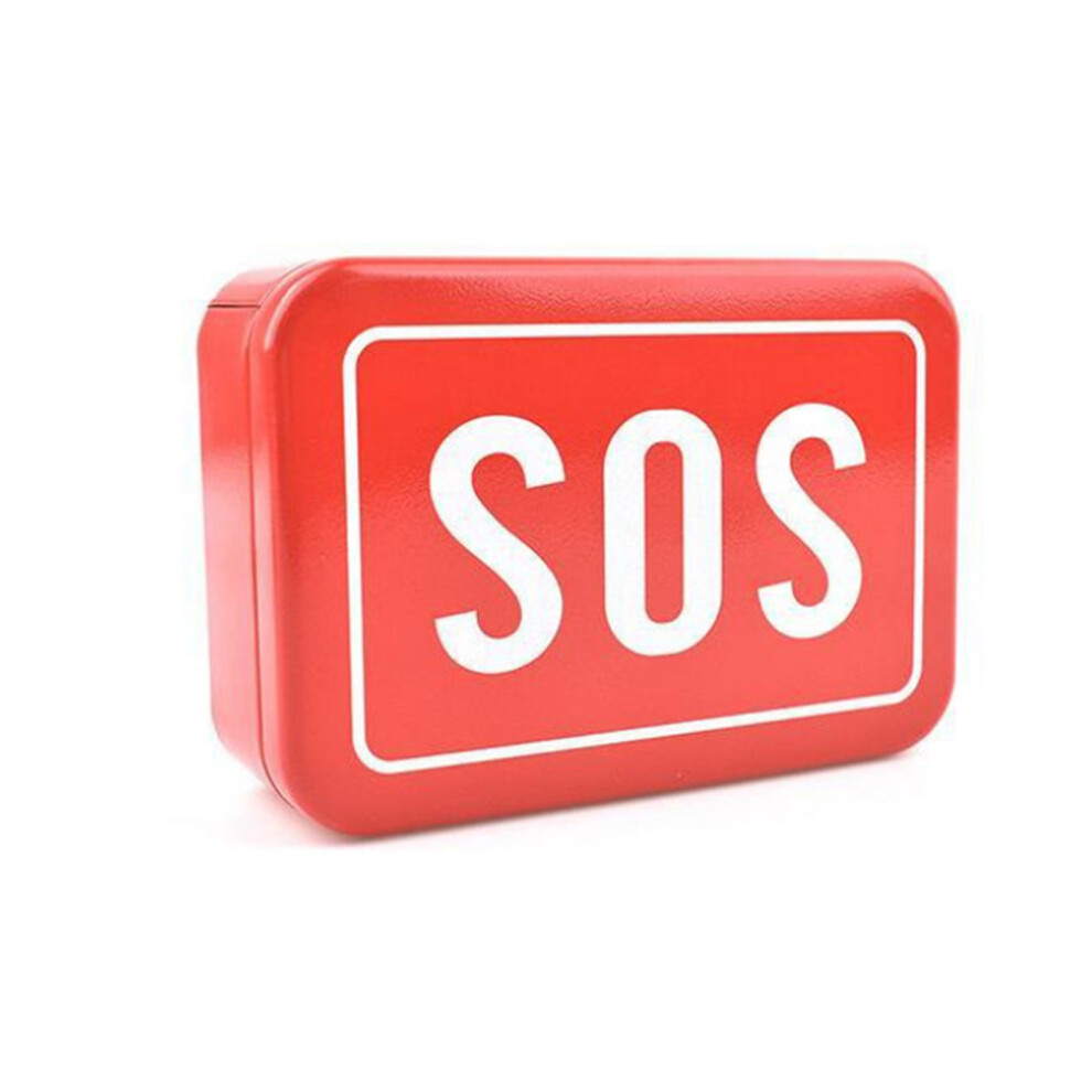 Small Rectangular Empty Box SOS Pattern Outdoor
